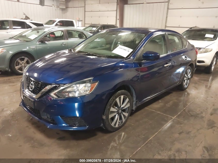 VIN 3N1AB7AP9KY325759 2019 NISSAN SENTRA SV