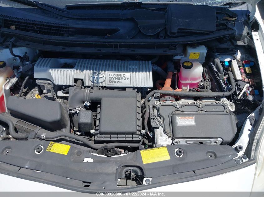 2013 Toyota Prius Three Se VIN: JTDKN3DU9D5613655 Lot: 39920880