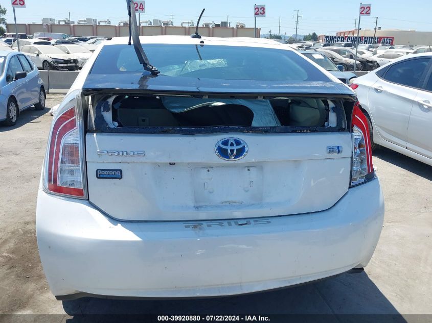 2013 Toyota Prius Three Se VIN: JTDKN3DU9D5613655 Lot: 39920880