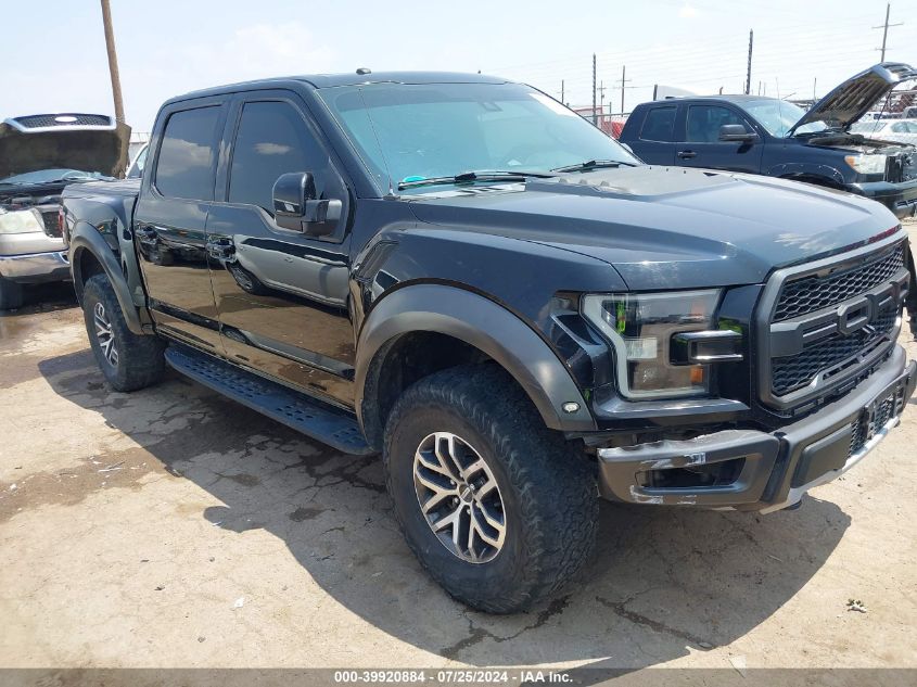 2017 Ford F-150 Raptor VIN: 1FTFW1RG7HFA24786 Lot: 40368817