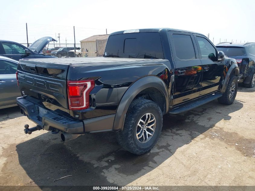 2017 Ford F-150 Raptor VIN: 1FTFW1RG7HFA24786 Lot: 40368817