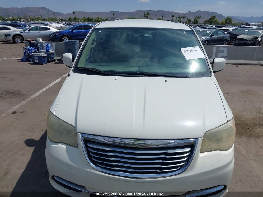 2012 Chrysler Town & Country Touring VIN: 2C4RC1BG6CR297140 Lot: 39920887