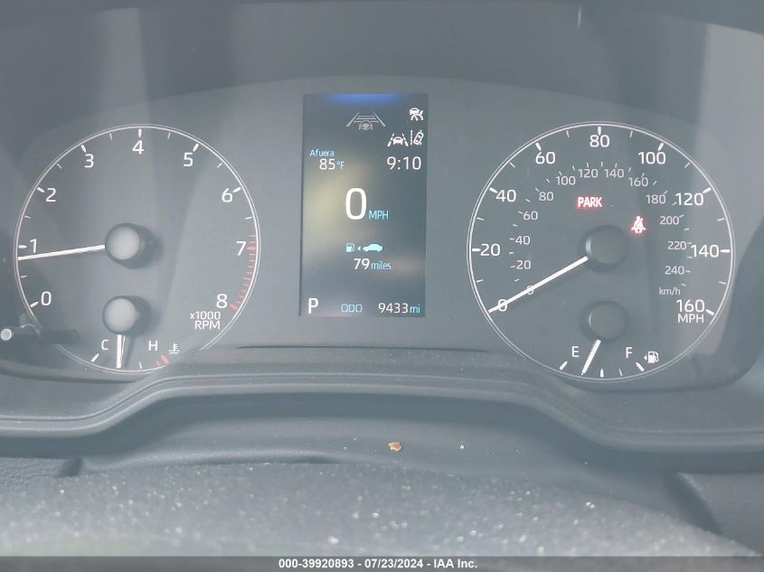 2023 Toyota Corolla Cross Le VIN: 7MUCAAAG5PV065984 Lot: 39920893