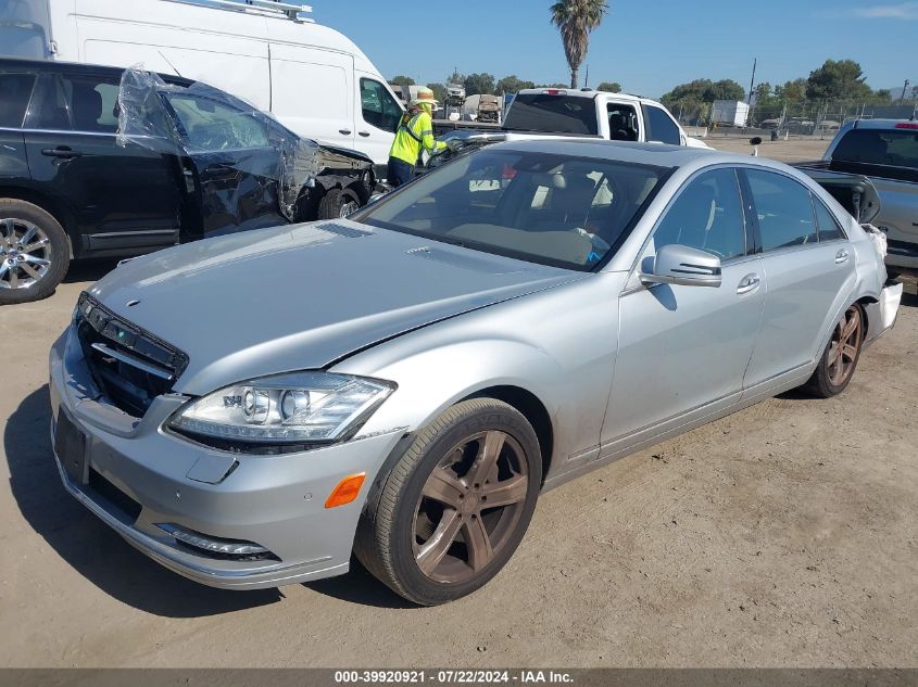 2010 Mercedes-Benz S 550 VIN: WDDNG7BB7AA296693 Lot: 39920921