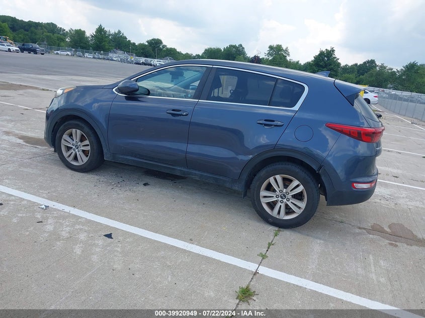 VIN KNDPM3AC8H7298913 2017 KIA SPORTAGE LX