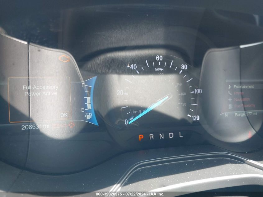 2019 Ford Fusion Hybrid Titanium VIN: 3FA6P0RU2KR255835 Lot: 39920975