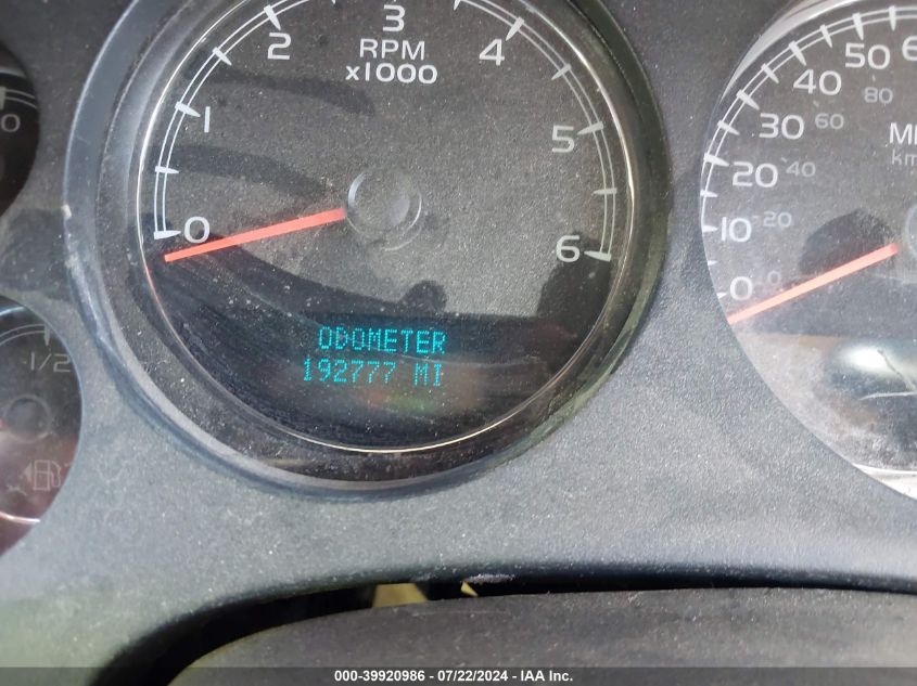 2008 Chevrolet Tahoe Ltz VIN: 1GNFK130X8J104191 Lot: 39920986