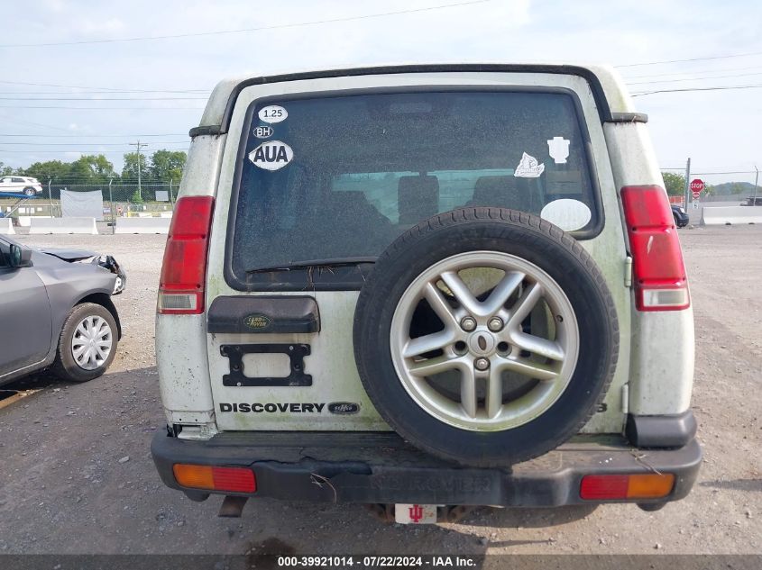 2002 Land Rover Discovery Series Ii Se VIN: SALTY12452A752133 Lot: 39921014