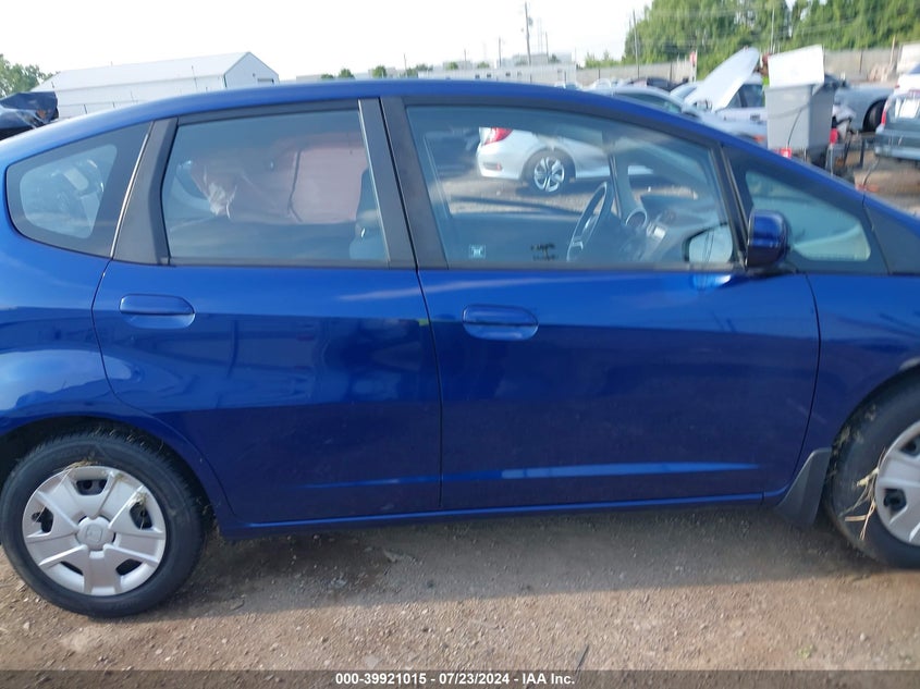 2013 Honda Fit VIN: JHMGE8H31DC078187 Lot: 39921015