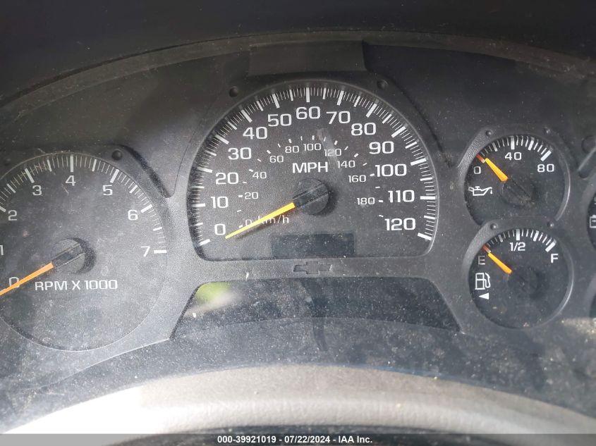 2003 Chevrolet Trailblazer Ls VIN: 1GNDS13S332107395 Lot: 39921019