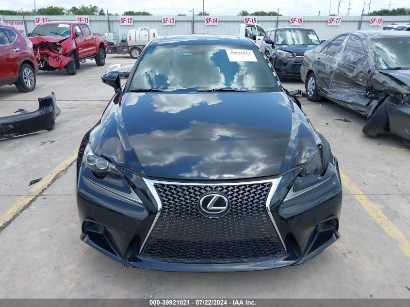 2016 Lexus Is 350 VIN: JTHBE1D21G5024086 Lot: 39921021