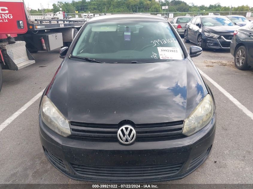 2011 Volkswagen Golf 2.5L 2-Door VIN: WVWAA7AJ2BW096277 Lot: 39921022