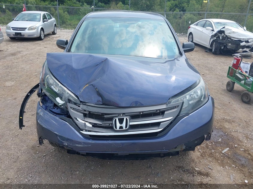 2013 Honda Cr-V Lx VIN: 5J6RM4H33DL000347 Lot: 39921027