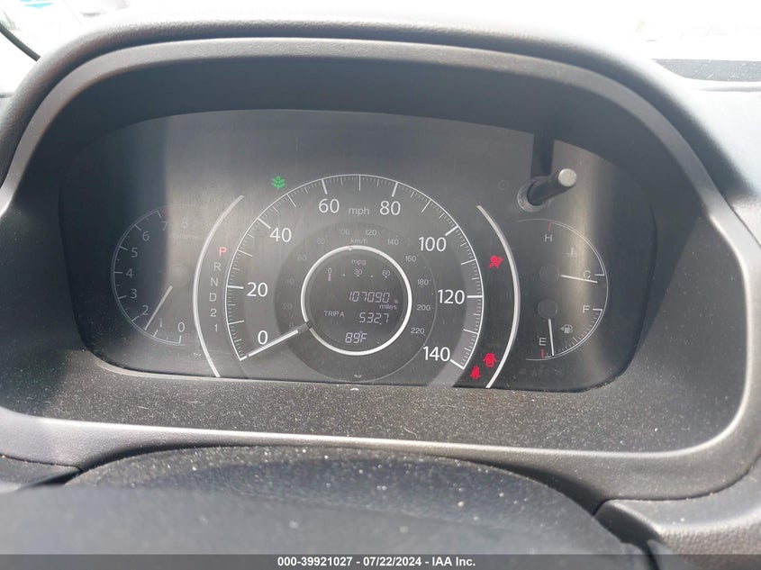 2013 Honda Cr-V Lx VIN: 5J6RM4H33DL000347 Lot: 39921027