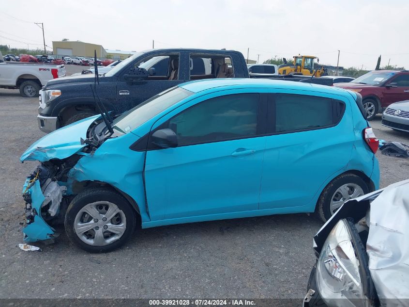 2021 Chevrolet Spark Fwd Ls Automatic VIN: KL8CB6SA4MC716347 Lot: 39921028