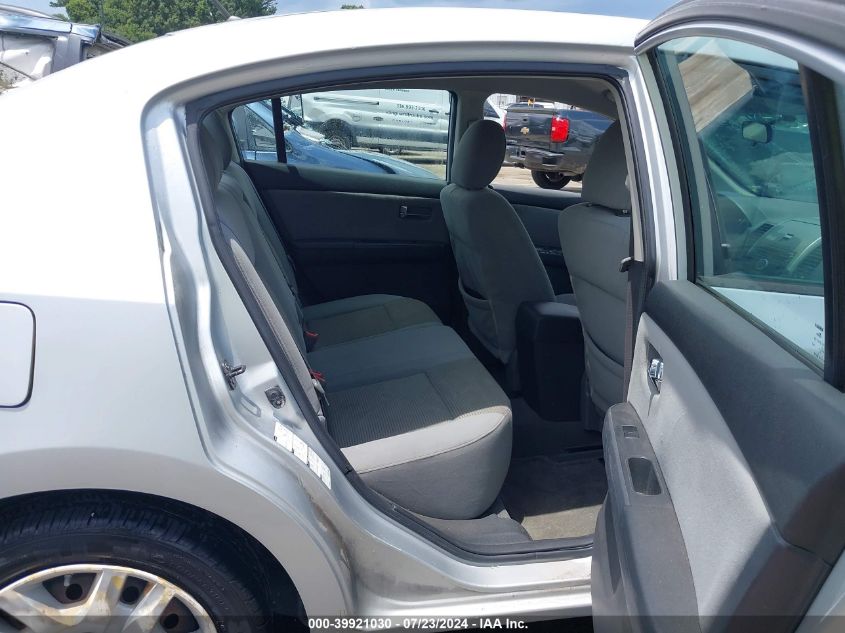 2010 Nissan Sentra 2.0S VIN: 3N1AB6AP4AL683826 Lot: 39921030