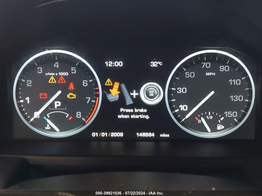 2012 Land Rover Range Rover Hse VIN: SALMF1D44CA390952 Lot: 39921036