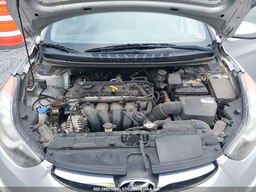 2012 Hyundai Elantra Gls (Ulsan Plant) VIN: KMHDH4AE6CU309640 Lot: 39921085