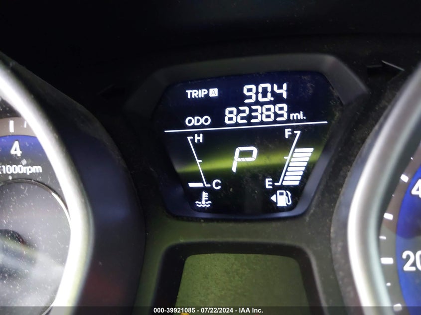 2012 Hyundai Elantra Gls (Ulsan Plant) VIN: KMHDH4AE6CU309640 Lot: 39921085