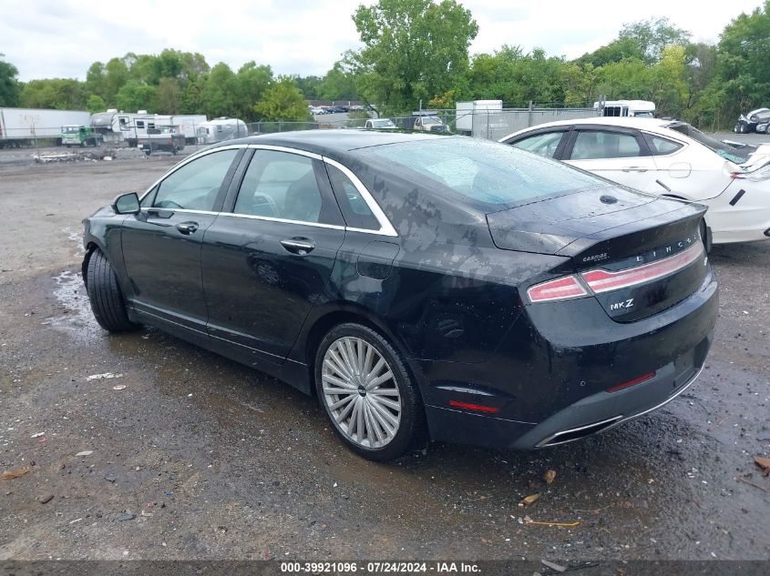 2017 Lincoln Mkz Reserve VIN: 3LN6L5F93HR631370 Lot: 39921096