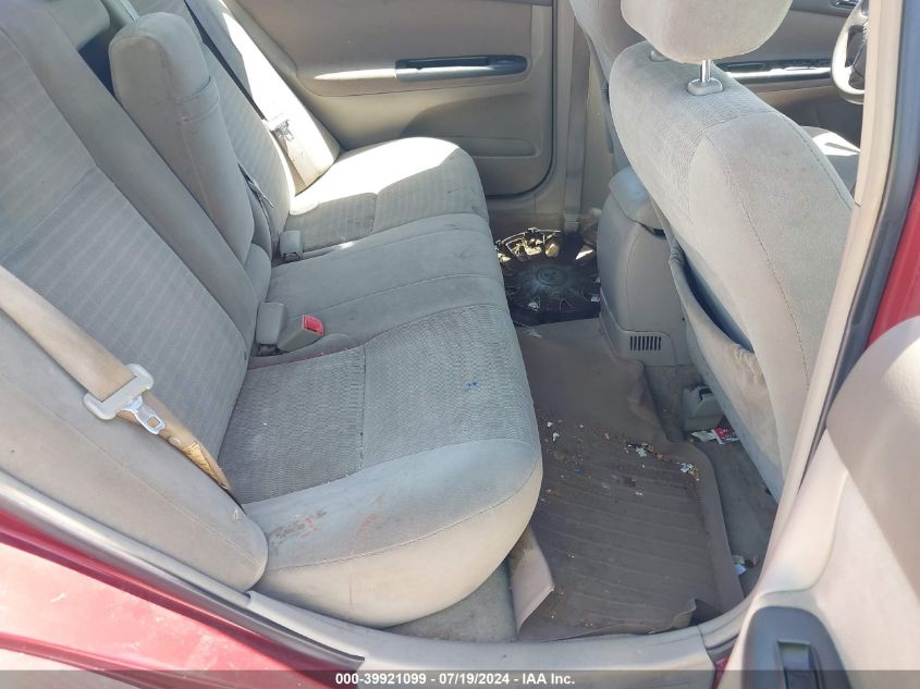 2005 Toyota Camry Le VIN: 4T1BE32K65U033722 Lot: 39921099