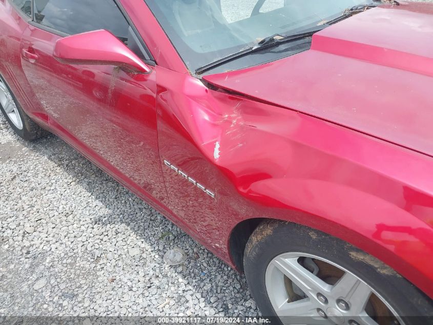 2012 Chevrolet Camaro 1Lt VIN: 2G1FB1E36C9191665 Lot: 39921117