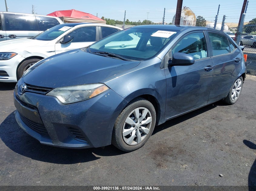 2016 TOYOTA COROLLA LE - 5YFBURHE0GP559260