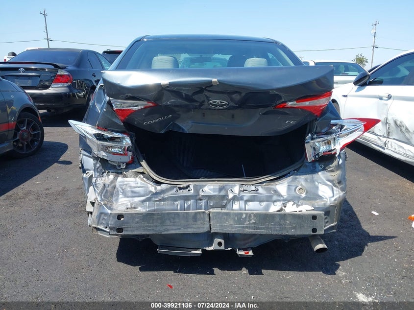 2016 TOYOTA COROLLA LE - 5YFBURHE0GP559260