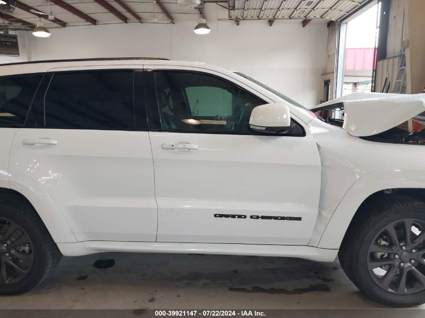 2018 Jeep Grand Cherokee High Altitude 4X4 VIN: 1C4RJFCG1JC118798 Lot: 39921147