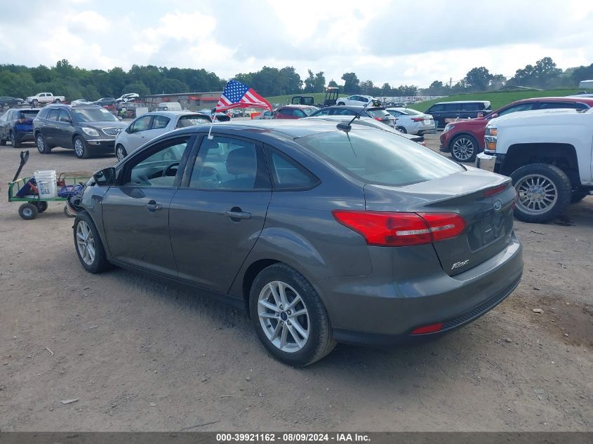 2017 Ford Focus Se VIN: 1FADP3F28HL276174 Lot: 39921162