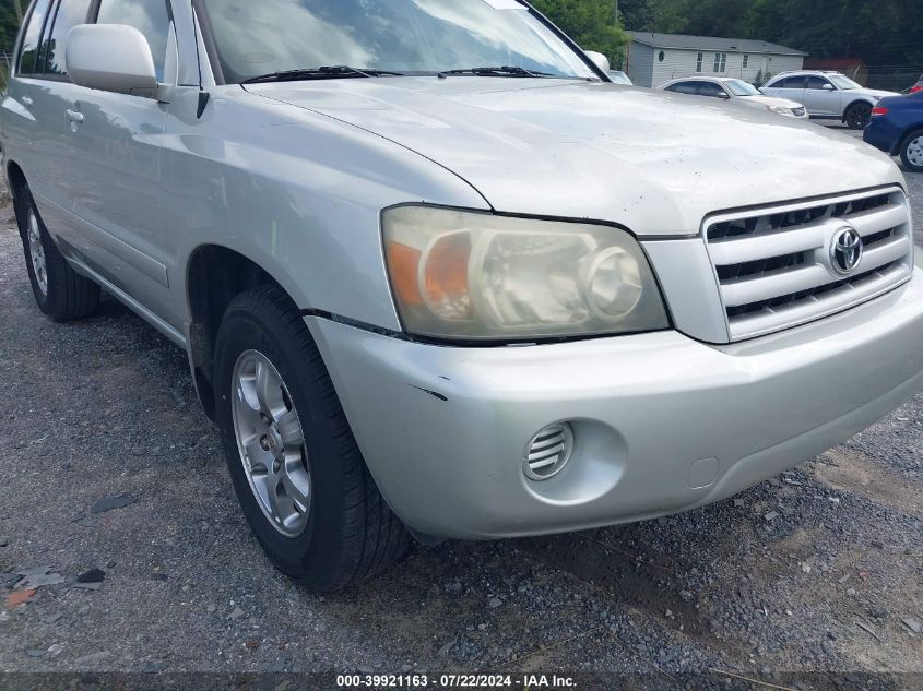 2004 Toyota Highlander VIN: JTEGD21A240079680 Lot: 39921163