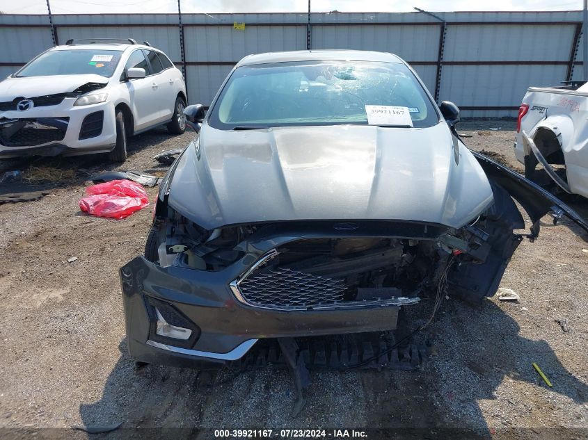 VIN 3FA6P0RU7KR273683 2019 FORD FUSION HYBRID no.11