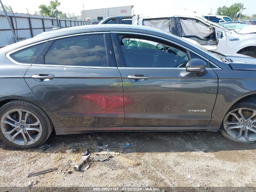 VIN 3FA6P0RU7KR273683 2019 FORD FUSION HYBRID no.12