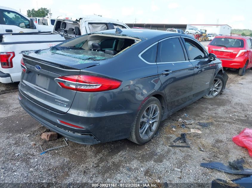 VIN 3FA6P0RU7KR273683 2019 FORD FUSION HYBRID no.4