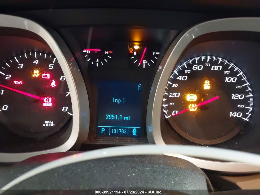 2010 Chevrolet Equinox Ls VIN: 2CNFLCEW6A6265672 Lot: 39921194