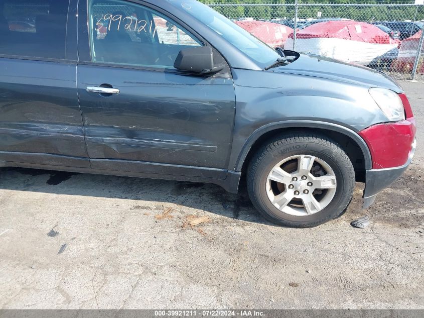 2011 GMC Acadia Sle VIN: 1GKKVPED2BJ351332 Lot: 39921211