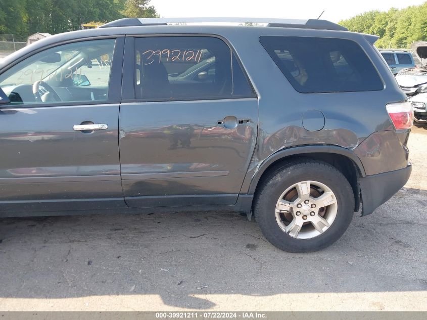 2011 GMC Acadia Sle VIN: 1GKKVPED2BJ351332 Lot: 39921211