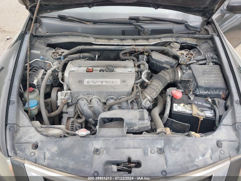 2009 Honda Accord 2.4 Ex-L VIN: 1HGCP268X9A110290 Lot: 39921213