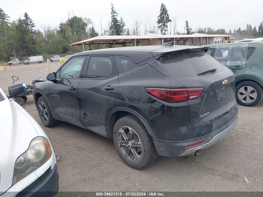 VIN 3GNKBCR48PS217171 2023 CHEVROLET BLAZER 2LT