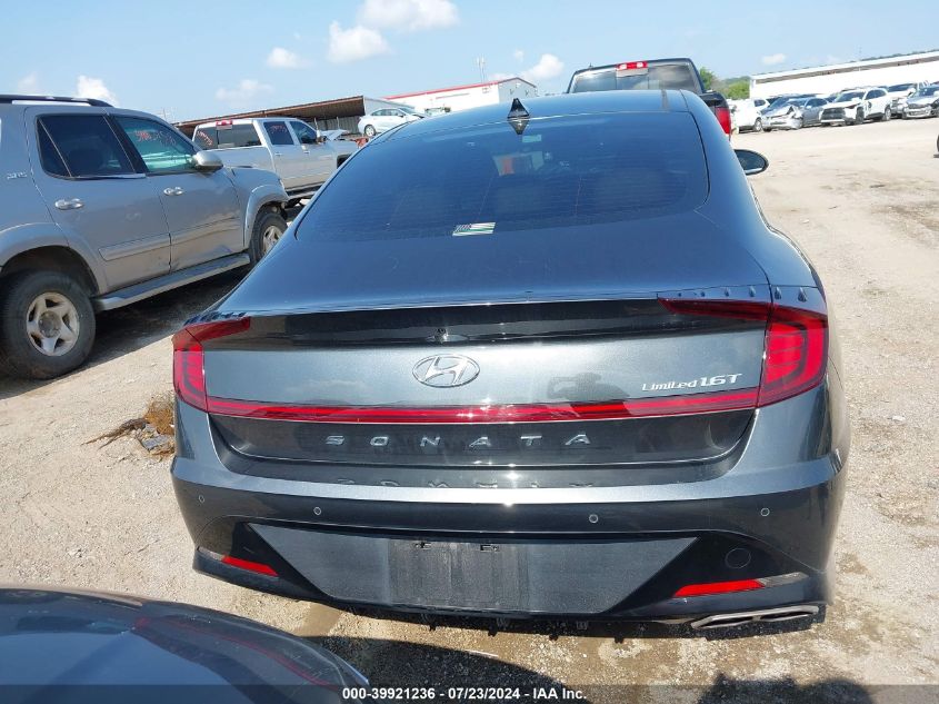 2021 Hyundai Sonata Limited VIN: KMHL34J23MA156928 Lot: 39921236