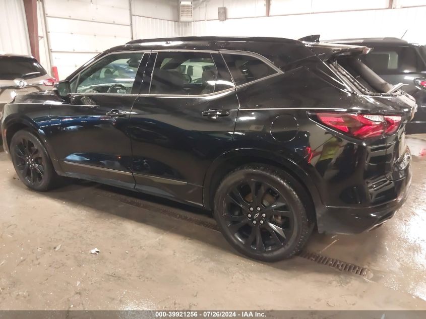 2019 Chevrolet Blazer Rs VIN: 3GNKBJRS4KS588081 Lot: 39921256