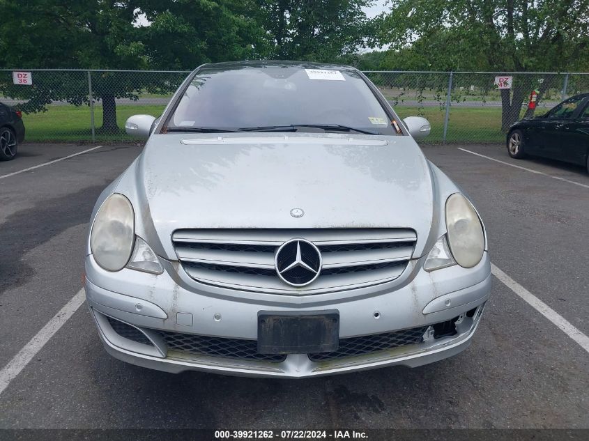 2007 Mercedes-Benz R 350 4Matic VIN: 4JGCB65E77A056547 Lot: 39921262