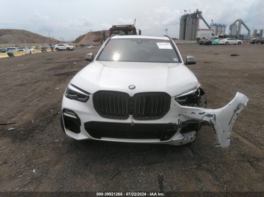 2021 BMW X5 M50I VIN: 5UXJU4C0XM9D82889 Lot: 39921268