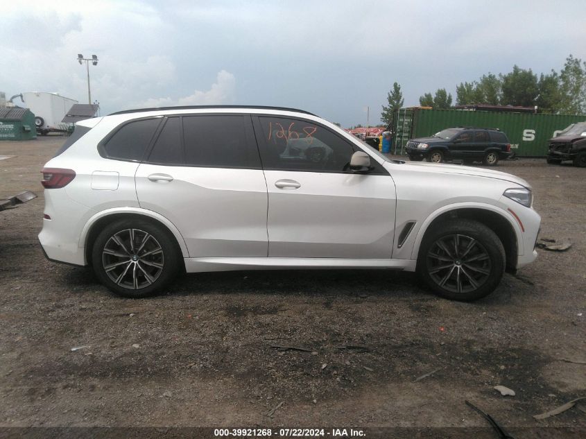 2021 BMW X5 M50I VIN: 5UXJU4C0XM9D82889 Lot: 39921268