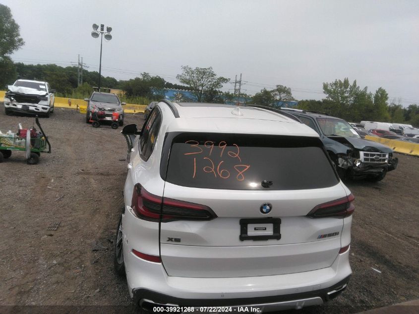 2021 BMW X5 M50I VIN: 5UXJU4C0XM9D82889 Lot: 39921268