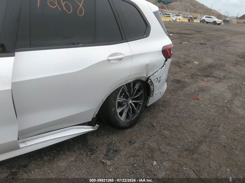 2021 BMW X5 M50I VIN: 5UXJU4C0XM9D82889 Lot: 39921268