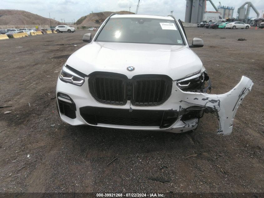 2021 BMW X5 M50I VIN: 5UXJU4C0XM9D82889 Lot: 39921268