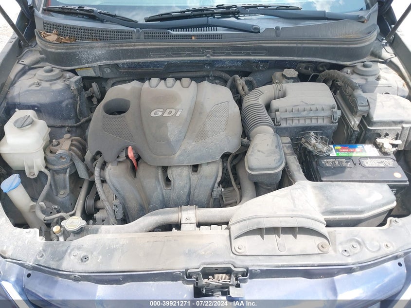 2011 Hyundai Sonata Gls VIN: 5NPEB4AC6BH165217 Lot: 39921271