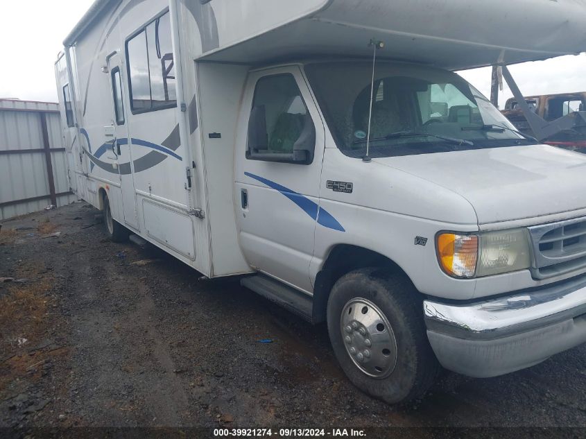 2002 Ford Econoline E450 Super Duty Cutwy Van VIN: 1FDXE45S62HA80597 Lot: 39921274