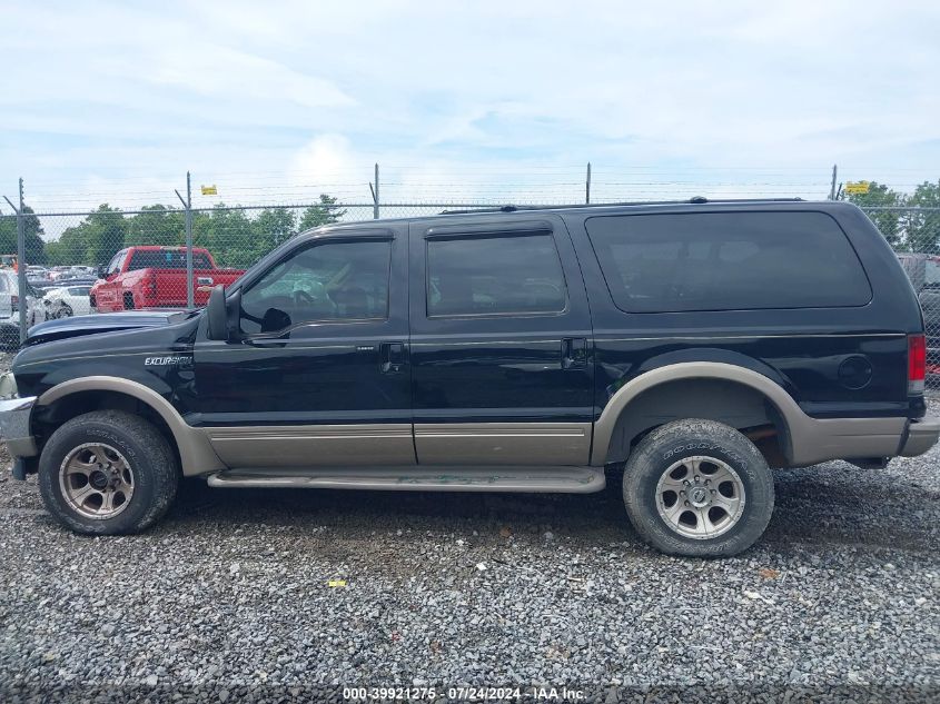 2003 Ford Excursion Eddie Bauer VIN: 1FMSU45P43EB83660 Lot: 39921275